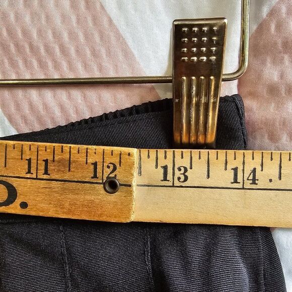 EUC VINTAGE ST. JULIAN WOMAN BLACK RAYON BUTTON DOWN MAXI SKIRT SIZE 16/ L-XL - Picture 12 of 12